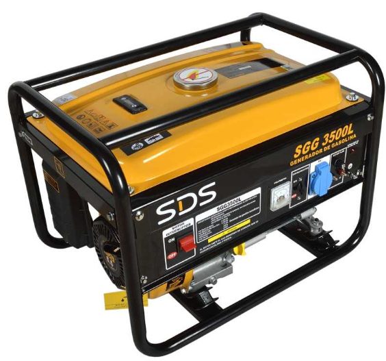GENERADOR ELÉCTRICO BENCINERO 2.5KW SDS
