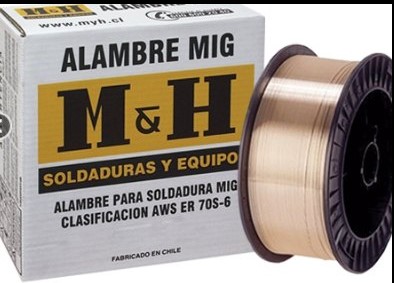 ALAMBRE SOLIDO MIG 70S-6 0.8-mm 15 Kg