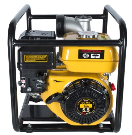 MOTOBOMBA BENCINERA 3X3 SGP30L 5.5 HP - Imagen 3