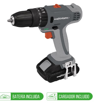 TALADRO 13mm INALAMBRICO 18V 1BAT - Imagen 2