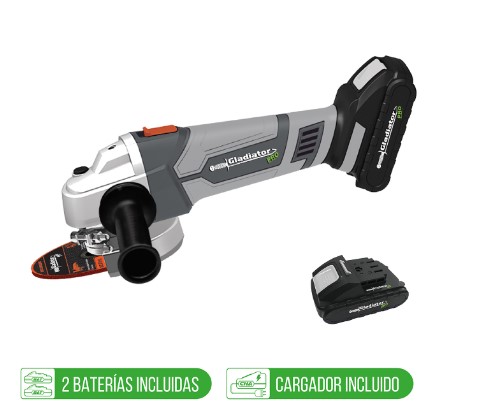 ESMERIL 4 1/2'; INALAMBRICO 18v 2BAT