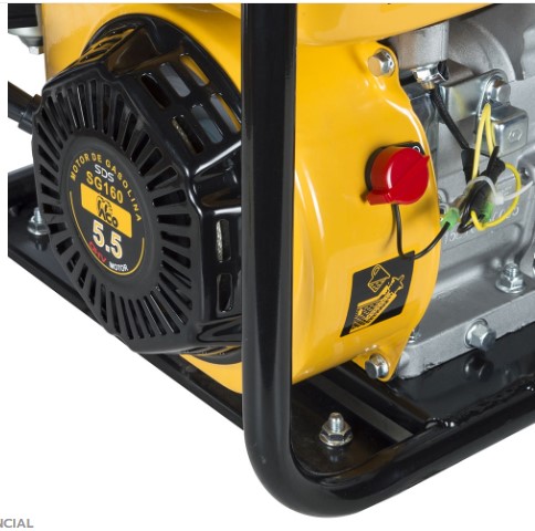 MOTOBOMBA BENCINERA 2X2 SGP20L 5.5 HP - Imagen 2