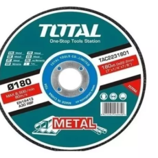 DISCO DESBASTE METAL METAL   7 1/4 (180x6.9x22.2MM) TOTAL