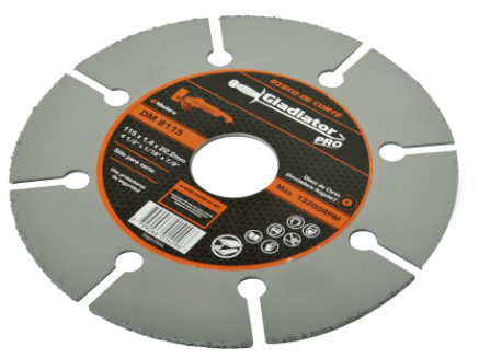 DISCO CORTE PARA MADERA 4 1/2" DM 8115 GLADIATOR - Imagen 2